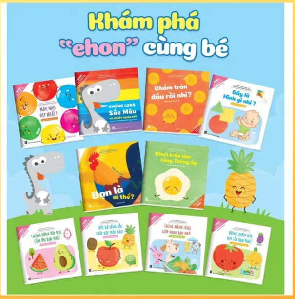 Tổng hợp các bộ sách Ehon cho bé 0-1 tuổi phát triển trí não